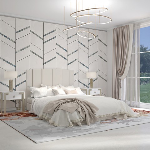 Łóżko ENZO BED DESIGN kontynentalne