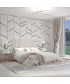 Łóżko ENZO BED DESIGN kontynentalne