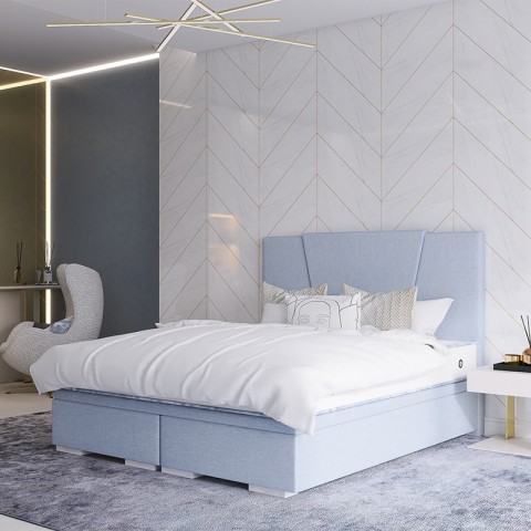 Łóżko VALENTINO BED DESIGN kontynentalne