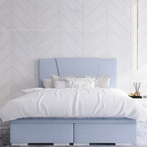 Łóżko VALENTINO BED DESIGN kontynentalne