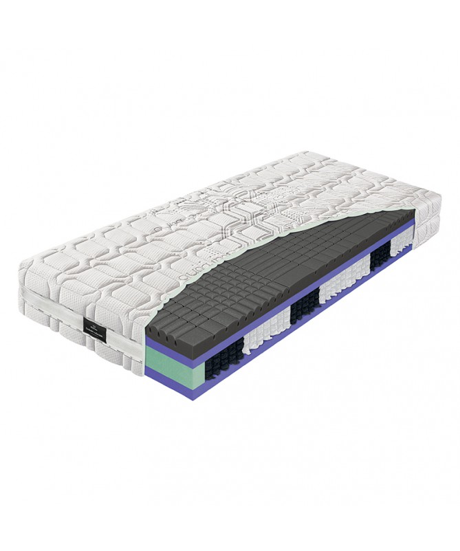 Materac HYBRID ANTRACYT MATERASSO kieszeniowy