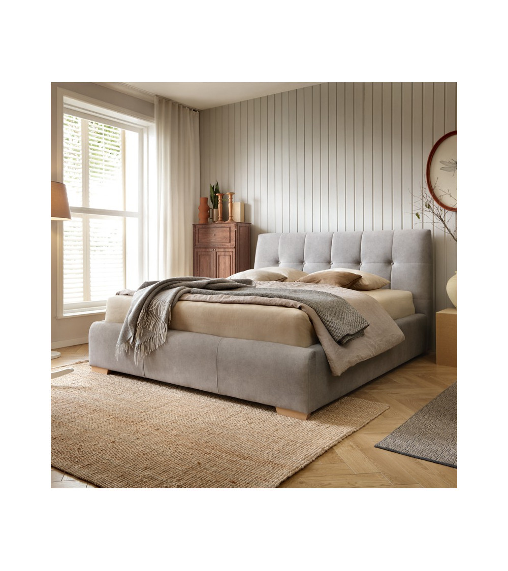 Łóżko ASTON COMFORTEO tapicerowane
