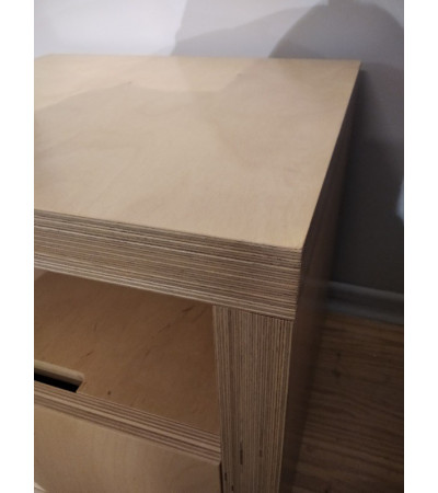 Szafka nocna FANERA PAN MATERAC 45x42x40 - OUTLET