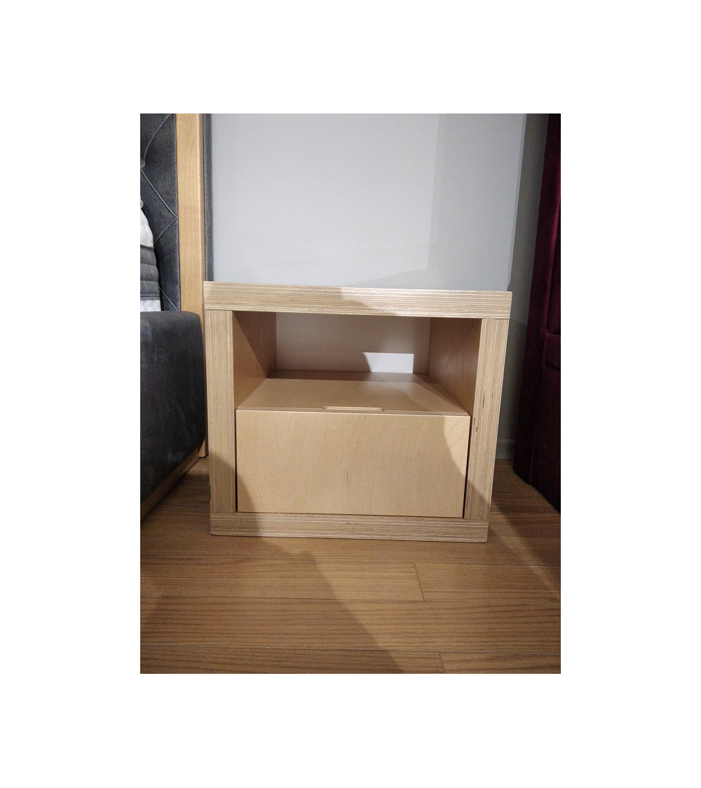 Szafka nocna FANERA PAN MATERAC 45x42x40 - OUTLET