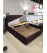 Łóżko BERGAMO NEW ELEGANCE 160x200 tapicerowane – OUTLET