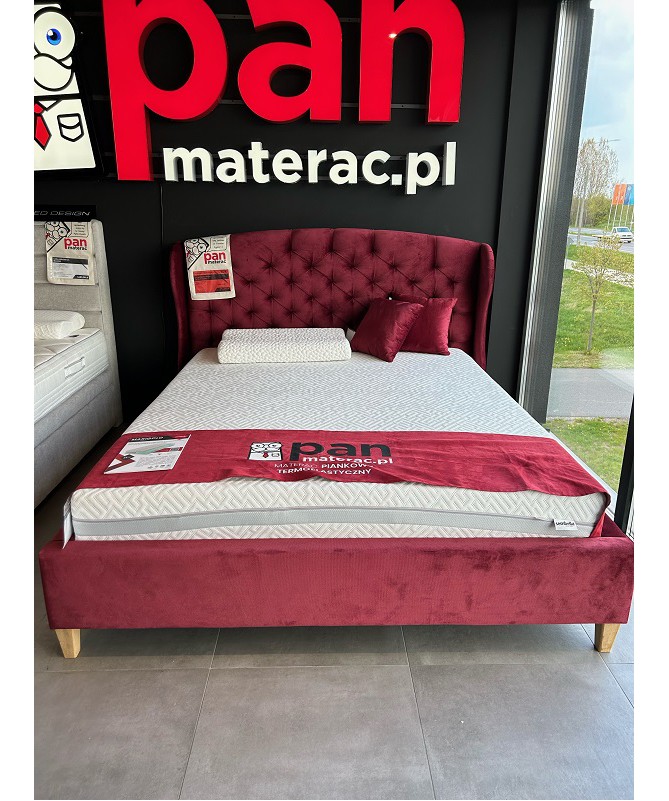 Łóżko GENUA EXTRA NEW DESIGN 160x200 tapicerowane – OUTLET