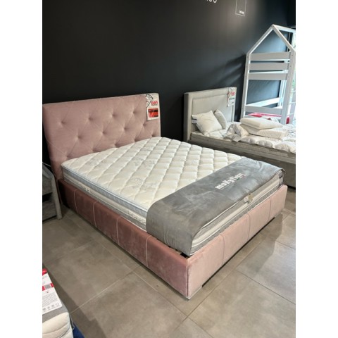 Łóżko MINI MAXI 2700 NEW ELEGANCE 160x200 tapicerowane – OUTLET
