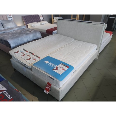 Łóżko PAOLO BED DESIGN 160x200 tapicerowane - OUTLET