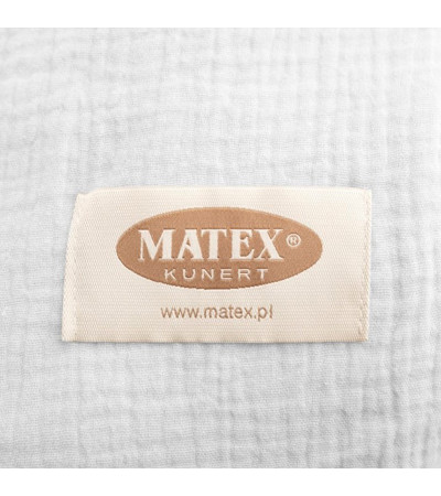 Pościel MUŚLIN 01 MATEX bawełniana biała