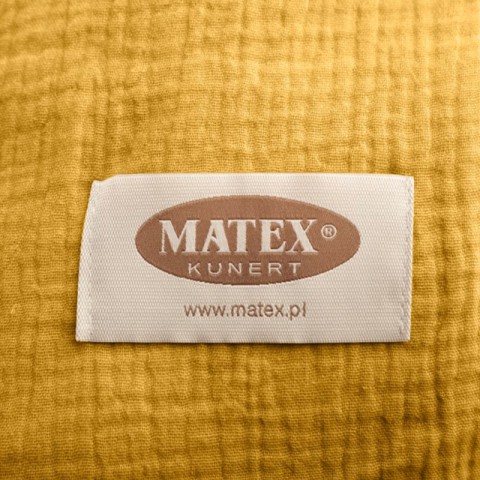 Pościel MUŚLIN 06 MATEX bawełniana miodowa