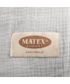Pościel MUŚLIN 42 MATEX bawełniana szara
